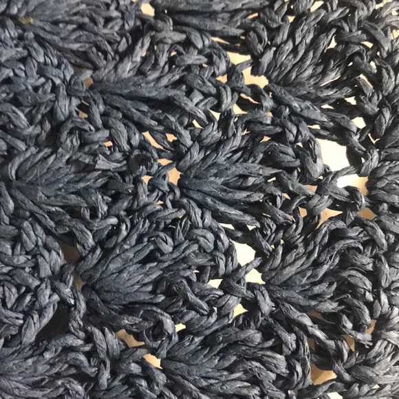 “JOE FRESH” Blue Straw Ladies Hat . - Picture 6 of 6